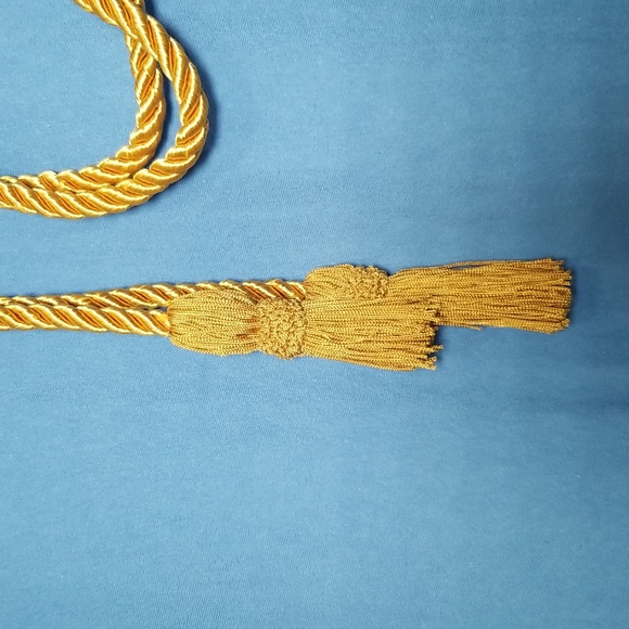 Two Accent Decorative Ropes with Fringe Tassels on the ends - Picture 3 of 5